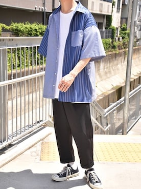 kutir_menさん（メンズ・173cm）の夏コーディネート