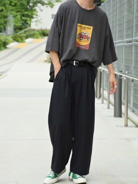 「CT70s」｜kutir_menさん（メンズ・173cm）の夏コーディネート