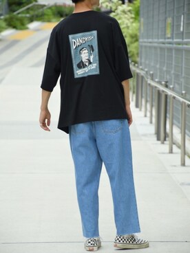 「kutir（クティール）のアイテム（その他パンツ）」を使った、kutir_menさん（メンズ・173cm）の夏コーディネート