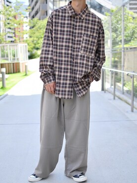 「kutirfurugi」｜kutir_menさん（メンズ・173cm）の夏コーディネート