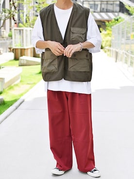 「kutirfurugi」｜kutir_menさん（メンズ・173cm）の夏コーディネート