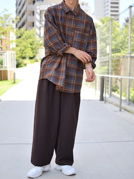 「kutirfurugi」｜kutir_menさん（メンズ・173cm）の夏コーディネート