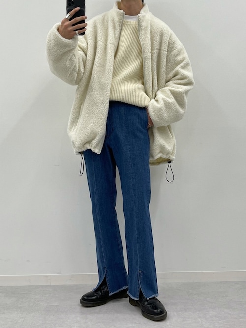 kutir_menさんのその他トップス「モックネックインナー(kutir|クティール)」を使ったコーディネート