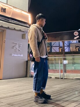 HNZさん（メンズ・177cm）の冬コーディネート