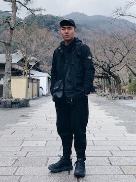 HNZさん（メンズ・177cm）の春コーディネート