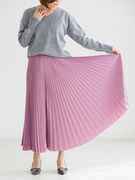 「キュロット」｜「アイテム（その他）」を使った、ZAKKA-BOX officialさん（レディース・160cm）の秋コーディネート