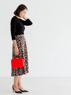 「ZAKKA-BOX（ザッカボックス）のアイテム（パンプス）」を使った、ZAKKA-BOX officialさん（レディース・160cm）の秋コーディネート
