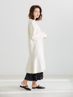 「ZAKKA-BOX（ザッカボックス）のアイテム（ワンピース/ドレス）」を使った、ZAKKA-BOX officialさん（レディース・160cm）の冬コーディネート