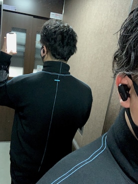 「MUZE（ミューズ）のアイテム」を使った、4syamoさん（メンズ・182cm）の秋コーディネート