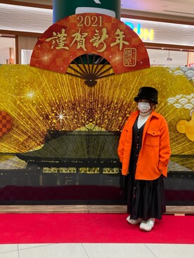 「2021年」｜「アイテム（ブルゾン）」を使った、yumia2020さん（レディース・149cm）の冬コーディネート