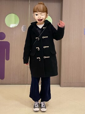 「6IXTY8IGHTのアイテム（パンツ）」を使った、c_.htさん（レディース・165cm）の冬コーディネート