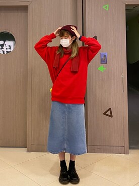 c_.htさん（レディース・165cm）の冬コーディネート