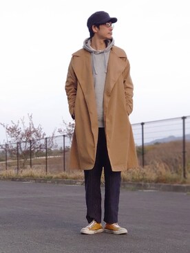 YASUIさん（メンズ・184cm）の春コーディネート