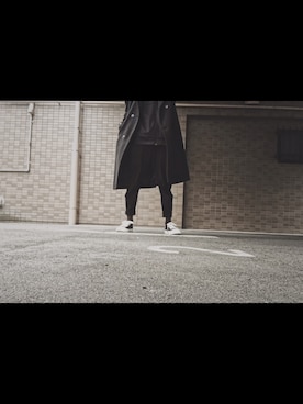 「Gosha Rubchinskiy（ゴーシャラブチンスキー）のアイテム（ジャージ）」を使った、とっとと寝る太郎さん（メンズ・169cm）の秋コーディネート