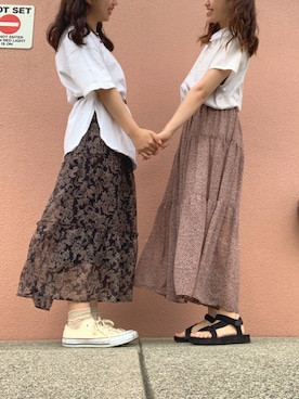 「USJコーデ」｜あ〜さん（レディース・155cm）の夏コーディネート