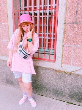 張倍倍さんのコーディネート