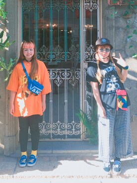 張倍倍さんのコーディネート