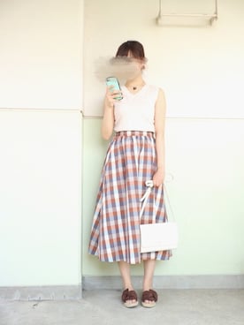 ゆたんぽさん（レディース・169cm）の夏コーディネート