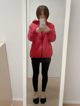「アイテム（ブルゾン）」を使った、granさん（レディース・155cm・40代）の秋コーディネート