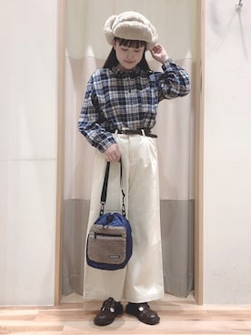 ニシザワ◎さん（レディース・156cm）の秋コーディネート