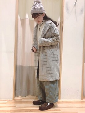 ニシザワ◎さん（レディース・156cm）の冬コーディネート