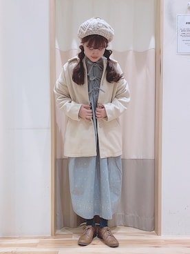 ニシザワ◎さん（レディース・156cm）の冬コーディネート