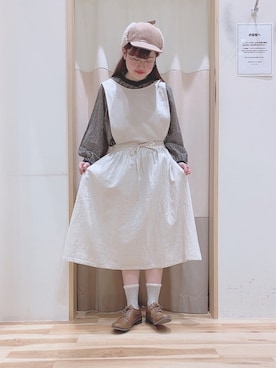 ニシザワ◎さん（レディース・156cm）の冬コーディネート