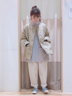 ニシザワ◎さん（レディース・156cm）の冬コーディネート