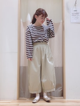 ニシザワ◎さん（レディース・156cm）の春コーディネート