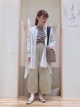 ニシザワ◎さん（レディース・156cm）の春コーディネート