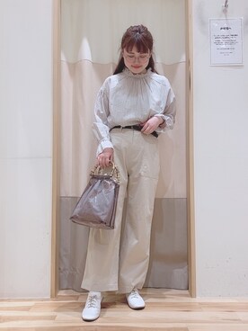 ニシザワ◎さん（レディース・156cm）の春コーディネート