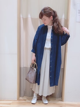 ニシザワ◎さん（レディース・156cm）の春コーディネート