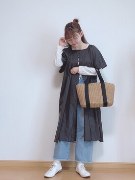 ニシザワ◎さん（レディース・156cm）の春コーディネート