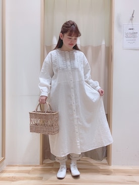 ニシザワ◎さん（レディース・156cm）の春コーディネート