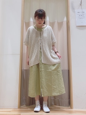 ニシザワ◎さん（レディース・156cm）の春コーディネート