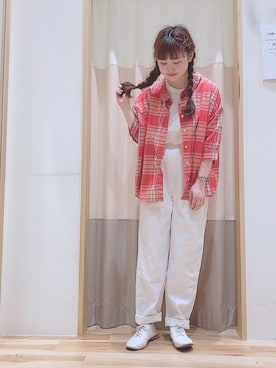 ニシザワ◎さん（レディース・156cm）の春コーディネート