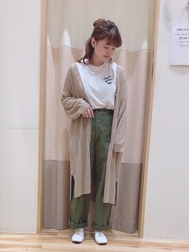 ニシザワ◎さん（レディース・156cm）の夏コーディネート