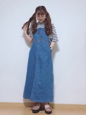 ニシザワ◎さん(レディース・156cm)の夏コーディネート