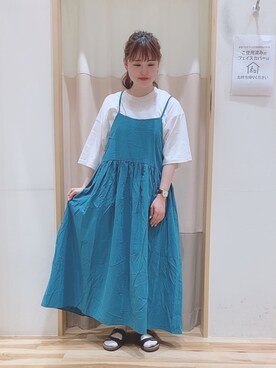 ニシザワ◎さん（レディース・156cm）の夏コーディネート