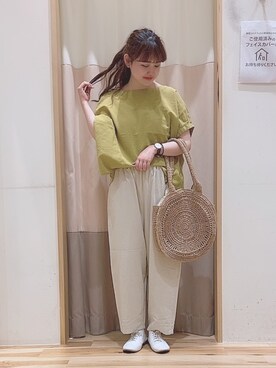 ニシザワ◎さん（レディース・156cm）の夏コーディネート