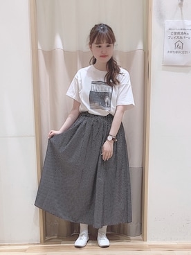 ニシザワ◎さん（レディース・156cm）の夏コーディネート