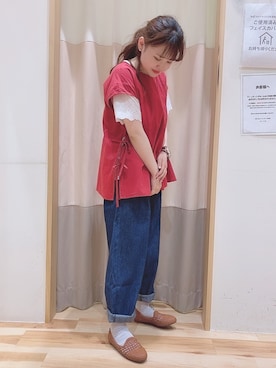 ニシザワ◎さん(レディース・156cm)の夏コーディネート