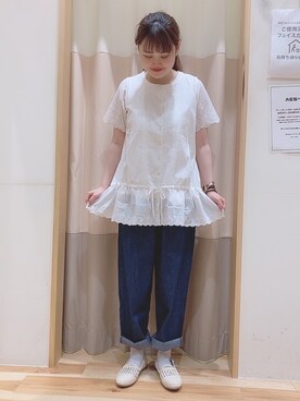 ニシザワ◎さん(レディース・156cm)の夏コーディネート