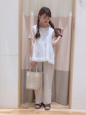 ニシザワ◎さん(レディース・156cm)の夏コーディネート