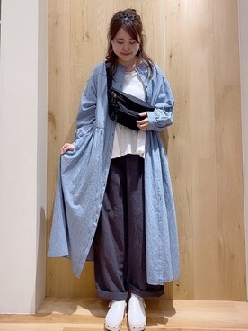 ニシザワ◎さん（レディース・156cm）の春コーディネート