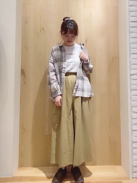 ニシザワ◎さん（レディース・156cm）の春コーディネート