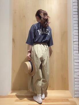 ニシザワ◎さん（レディース・156cm）の春コーディネート