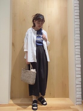 ニシザワ◎さん（レディース・156cm）の春コーディネート