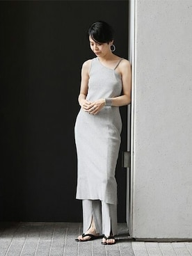 「JOURNAL STANDARD（ジャーナルスタンダード）のアイテム（ワンピース/ドレス）」を使った、CHIBAさん（メンズ・168cm）の夏コーディネート