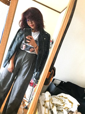 「店頭コーデ」｜momoさん（レディース・157cm）の秋コーディネート